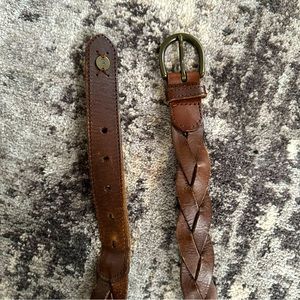A&F leather belt